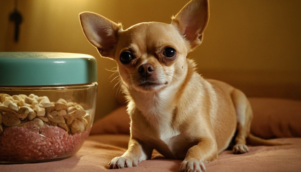 Small dog relaxing during acupuncture therapy for cancer support
