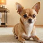 Chihuahua for reverse sneezing and breathing issues