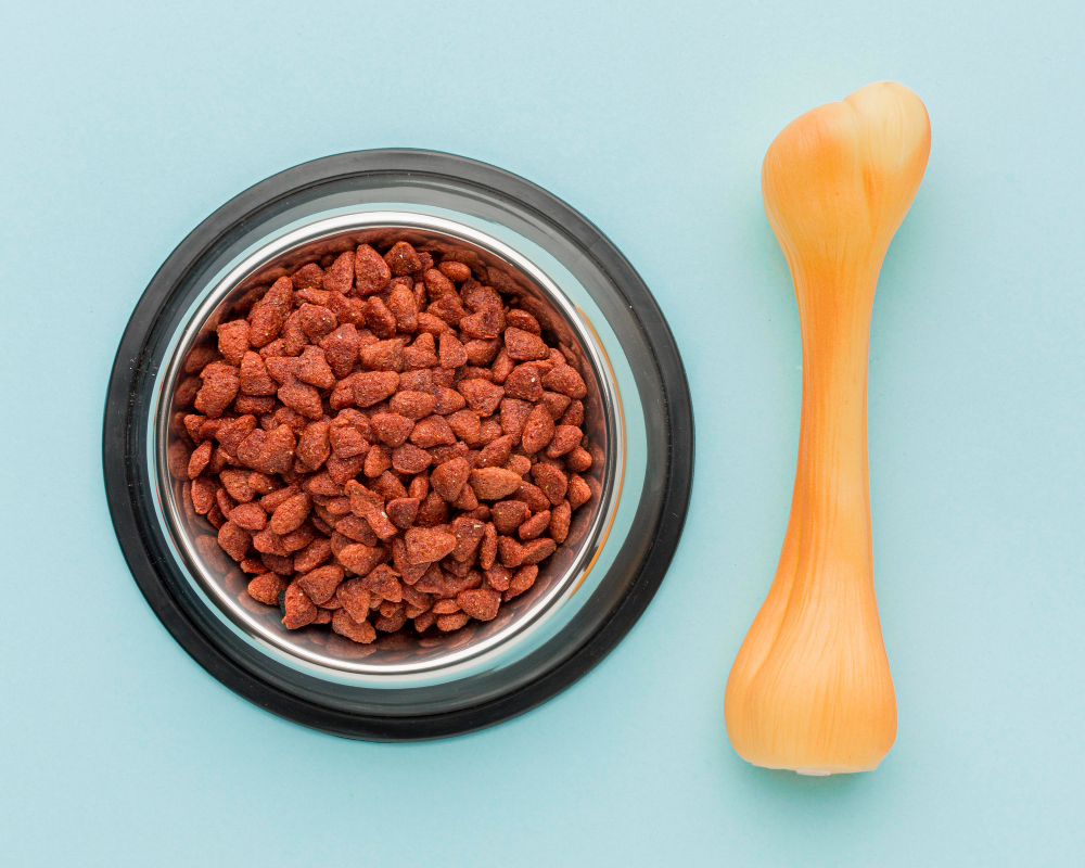 Dog Food Bag with Measuring Scoop